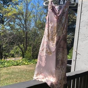 Simply silk full length dress